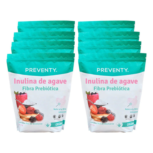 Inulina de Agave Orgánica  (8 piezas, 1 kg c/u)