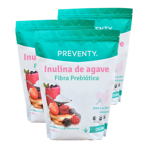 Inulina de Agave Orgánica 350g (3 piezas)