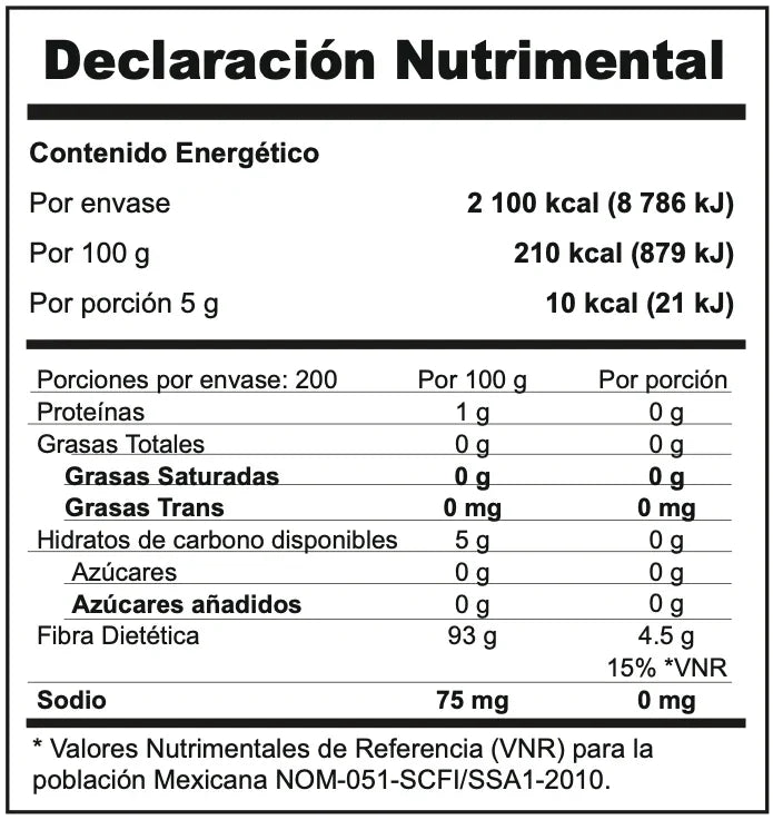 Inulina de Agave Orgánica, inulina en polvo, estreñimiento, sabor neutro, 1 kg