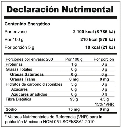 Inulina de Agave Orgánica, inulina en polvo, estreñimiento, sabor neutro, 1 kg