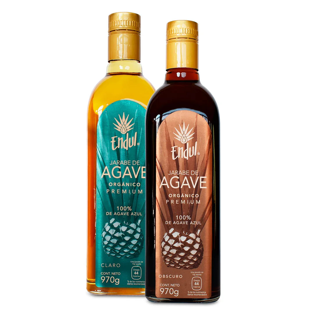 Jarabe de Agave 970 g Premium* (Light y Oscuro)